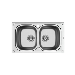 Chậu rửa chén inox Hafele - ROSE II 2B (565.86.381)
