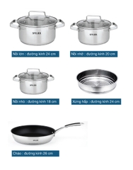 Bộ Nồi SPELIER Sirius