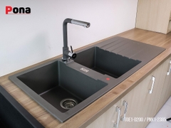 Chậu Rửa PONA TOE1-D200/Mitallico
