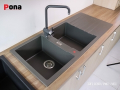 Chậu Rửa PONA TOE1-D200/Mitallico