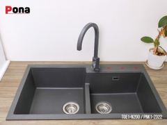 Chậu Rửa PONA TOE1-N200/Metallico