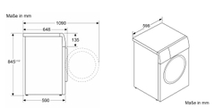 Máy giặt Bosch WGB256A90 Series 8 i-DOS Chống nhăn 10kg
