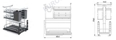Giá Dao Thớt Inox Oval EUROGOLD EPV2040