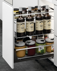 Giá Gia Vị Inox Nan Dẹt ROXANA R003 VIP