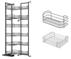 Tủ Đồ Khô Thép Nan Tròn ROXANA R010