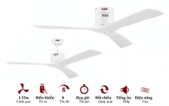 Quạt Trần Cho Người Giàu MR.VŨ SOLID 52 WH