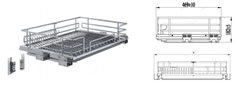 Giá Bát Đĩa Inox Oval EUROGOLD EPV6090F