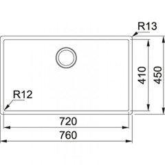 Chậu Rửa FRANKE BOX 210 72 (127.0433.025)