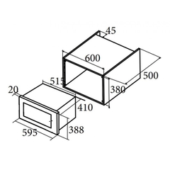 Lò Vi Sóng CATA MC 28 D BK