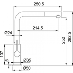 Vòi Rửa FRANKE CT 931C V2 (115.0509.963)