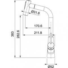 Vòi Rửa FRANKE CT 992C (115.0507.230)