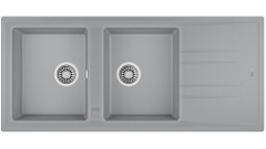 Chậu Rửa TEKA MEASTRO STONE 80 B-TG 2B 1D (Grey)