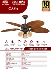 Quạt Trần Cho Người Giàu MR.VŨ CASA 3L
