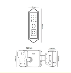 Khóa Điện Tử HUBERT HB CCI3 EU