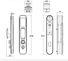 Khóa Vân Tay AVOLOCK AL-79FRVT-B