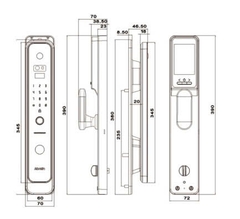 Khóa Vân Tay Cửa Gỗ AVOLOCK AL-86FRV