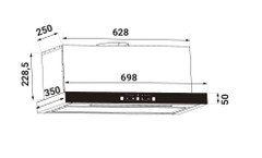 Máy Hút Mùi KAFF KF-TH1700B