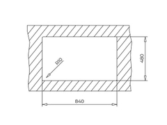 Chậu đá nhân tạo TEKA STONE 90 B-TG 2B BK