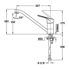 Vòi rửa TEKA MTP 913