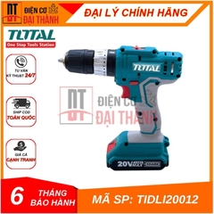 Máy khoan búa dùng pin 20V Total TIDLI20012