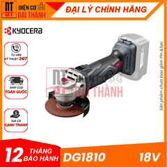 Máy Mài Góc Dùng Pin 18V chổi than Kyocera DG1810 (Chưa bao gồm Pin & Sạc)