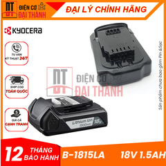 Pin 18V 1.5AH Kyocera B-1815LA