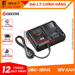 Sạc nhanh pin 18V 6AH Kyocera UBC-1804L