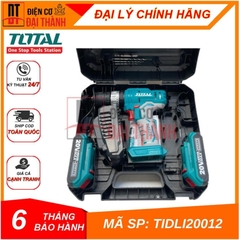 Máy khoan búa dùng pin 20V Total TIDLI20012