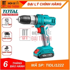Máy khoan búa dùng pin Lithium 12V Total TIDLI1222