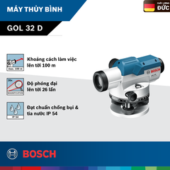 Máy thuỷ bình Bosch GOL 32 D