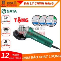 [Tặng kèm 3 lưỡi cắt sắt Bosch] Máy mài 100mm công tắc đuôi SATA 51311
