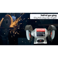 Máy mài hai đá Kyocera HBG-6E 250W-150mm