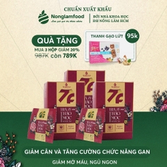 [TẶNG KÈM QUÀ] Combo Trà Thảo Mộc 7F và 7F Plus Nonglamfood hộp 40g