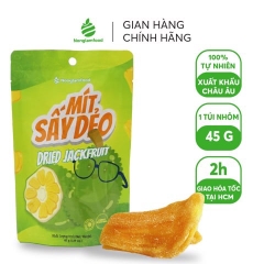 Mít sấy dẻo thượng hạng Nonglamfood 45g | Ăn vặt tăng cường đề kháng | Chuẩn xuất khẩu Châu Âu