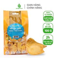 Mít sấy dẻo thượng hạng Nonglamfood 45g | Ăn vặt tăng cường đề kháng | Chuẩn xuất khẩu Châu Âu