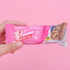 Thanh Gạo Lứt Ngũ Cốc Và Hạt Top Energy Bar Nonglamfood 272g | Healthy Snack