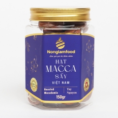 Hạt Macca Sấy Nonglamfood Hũ 150g | Macadamia (Australia) | Quà Tặng Cao Cấp