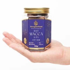 Hạt Macca Sấy Nonglamfood Hũ 150g | Macadamia (Australia) | Quà Tặng Cao Cấp