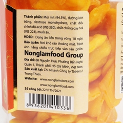 Mít sấy dẻo thượng hạng Nonglamfood 45g | Ăn vặt tăng cường đề kháng | Chuẩn xuất khẩu Châu Âu