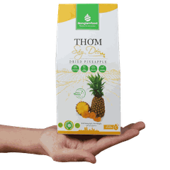 Thơm Sấy Dẻo Ít Đường Nonglamfood | Soft Dried Pineapple | Healthy Snack