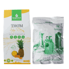 Thơm Sấy Dẻo Ít Đường Nonglamfood | Soft Dried Pineapple | Healthy Snack