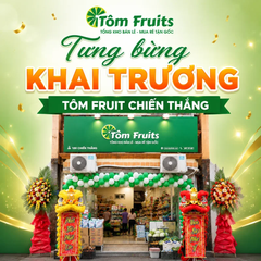 Tôm Fruit Chiến Thắng - Đón hàng trăm lượt khách trong ngày đầu mở cửa