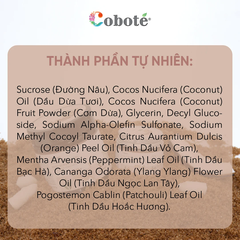 Đường nâu tẩy tế bào chết Coco City and The Beauty - Body Scrub Paste