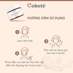 Đường nâu tẩy tế bào chết da mặt | FACIAL SCRUB PASTE