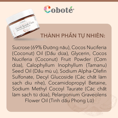 Đường nâu tẩy tế bào chết da mặt | FACIAL SCRUB PASTE