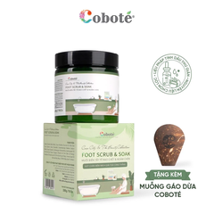 Muối biển tẩy tế bào chết và ngâm chân | COCO CITY AND THE BEAUTY FOOT SCRUB & SOAK