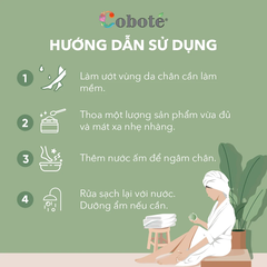 Muối biển tẩy tế bào chết và ngâm chân | COCO CITY AND THE BEAUTY FOOT SCRUB & SOAK