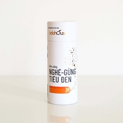 Viên Rau Thảo Mộc Nghệ Gừng Tiêu Đen