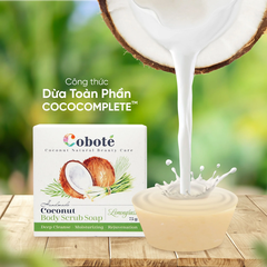 XÀ PHÒNG TẨY TẾ BÀO CHẾT - Coco Miracle Body Scrub Soap - Sả tươi