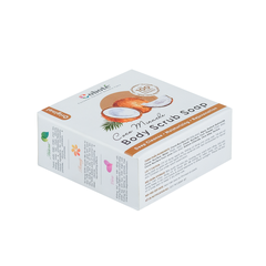XÀ PHÒNG TẨY TẾ BÀO CHẾT - Coco Miracle Body Scrub Soap - Hương dừa